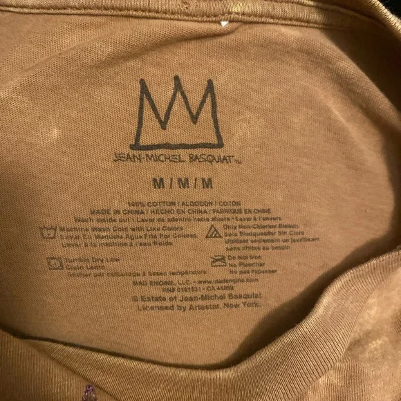Jean Michael Basquit crop T-Shirt - Picture 4 of 4